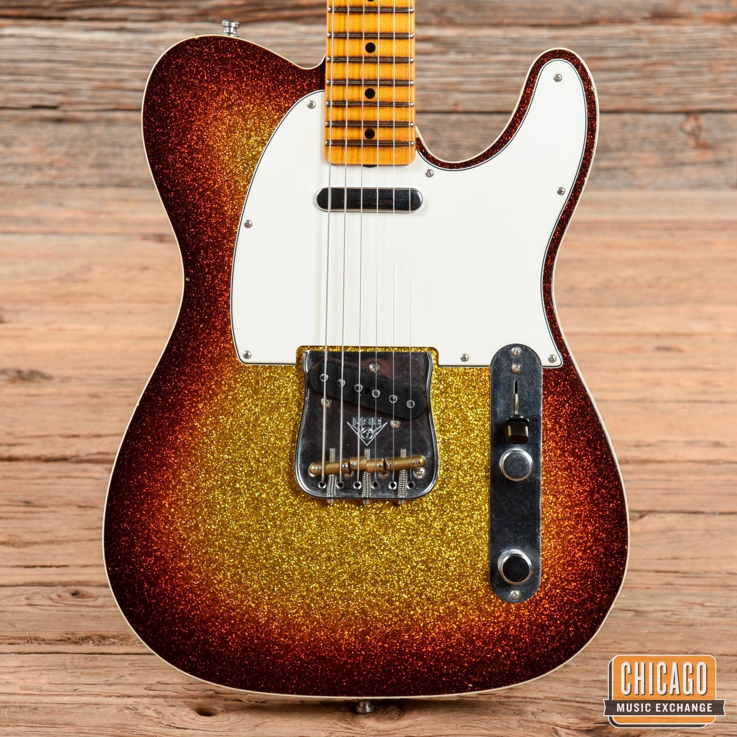Fender Custom Shop Limited Edition Postmodern Telecaster Journeyman Relic 3-Tone Sunburst Sparkle