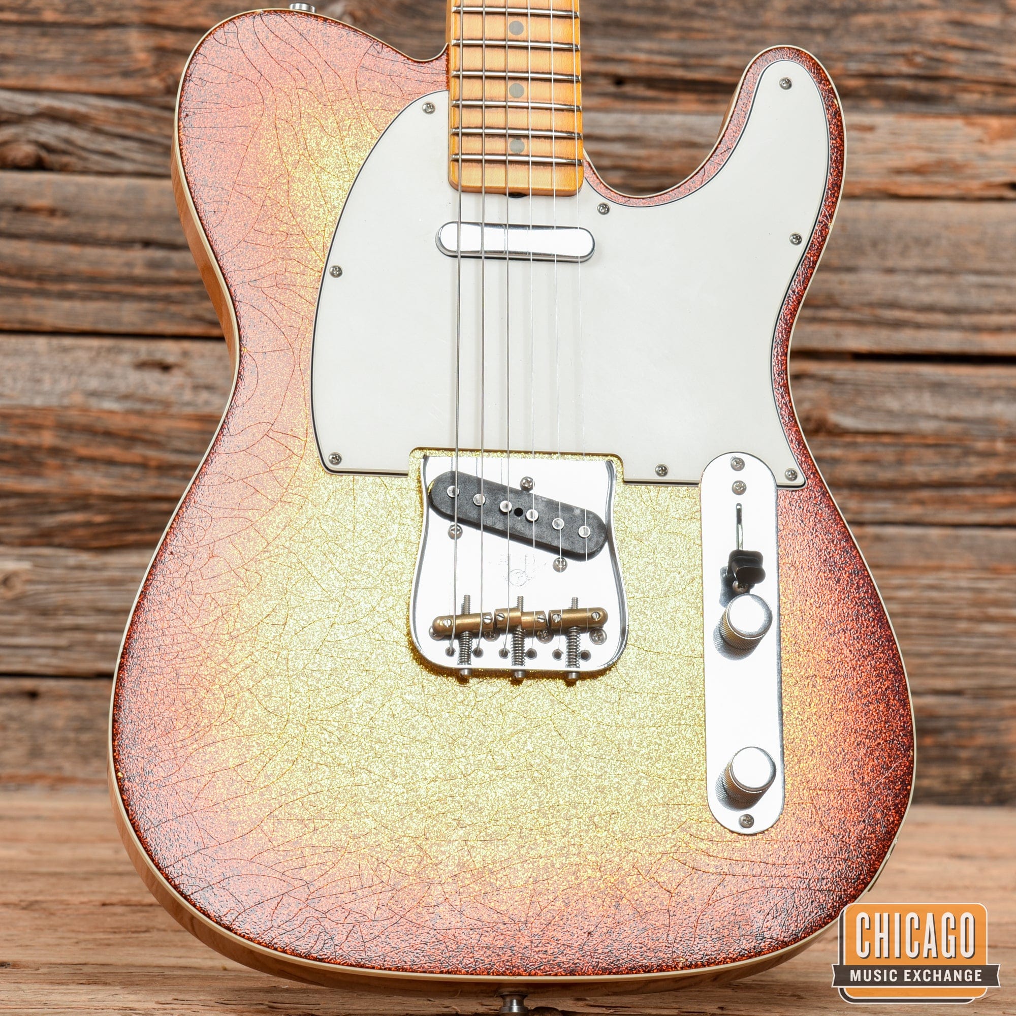 Fender Custom Shop Limited Edition Postmodern Telecaster Journeyman Relic 3-Tone Sunburst Sparkle