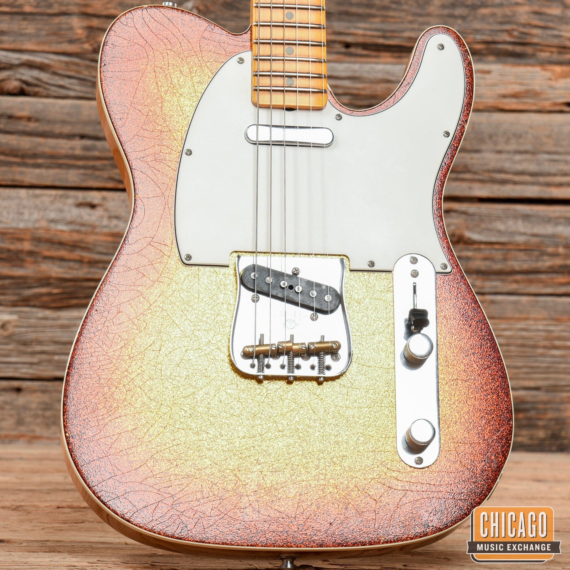 Fender Custom Shop Limited Edition Postmodern Telecaster Journeyman Relic 3-Tone Sunburst Sparkle