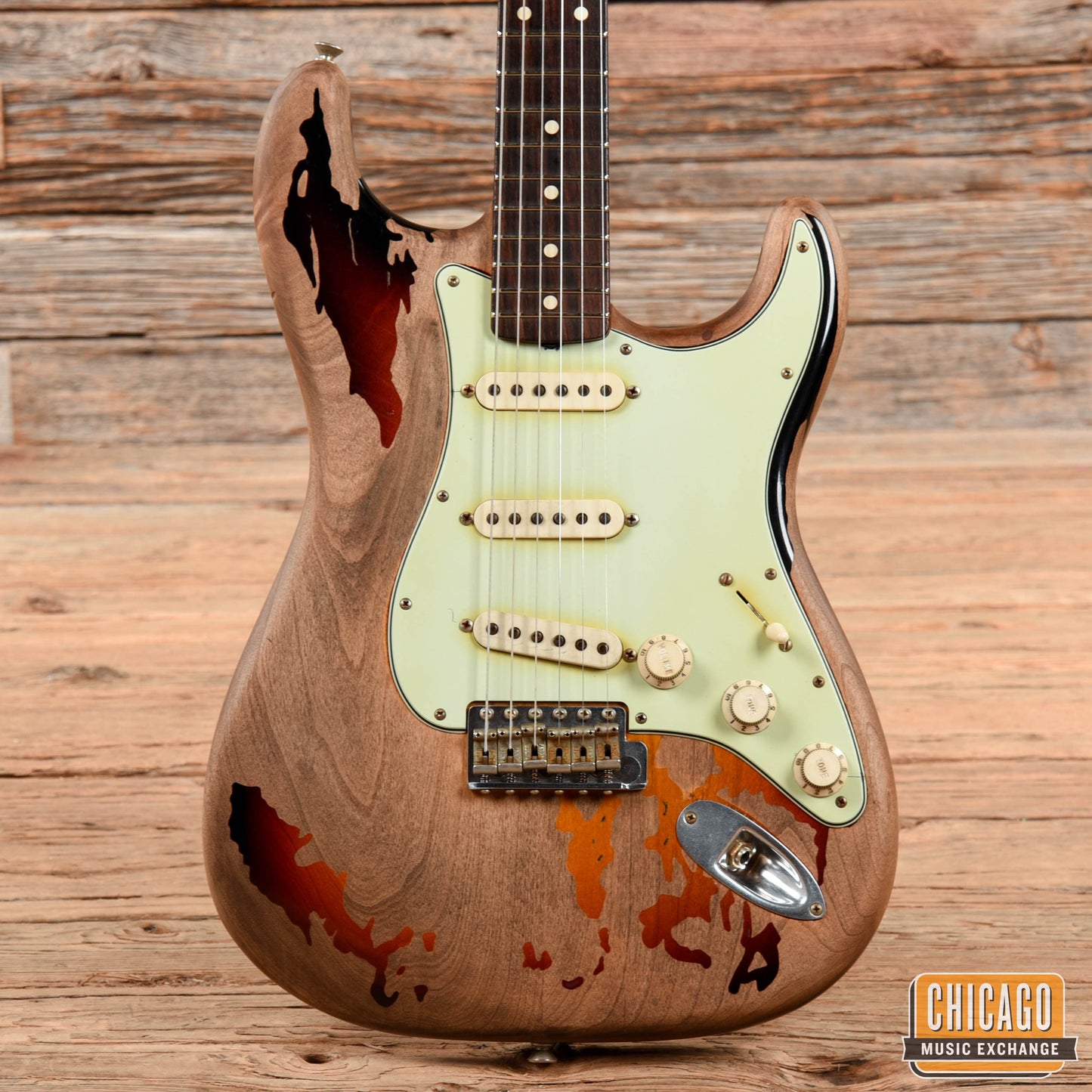 Fender Custom Shop Relic Rory Gallagher Signature Stratocaster Sunburst