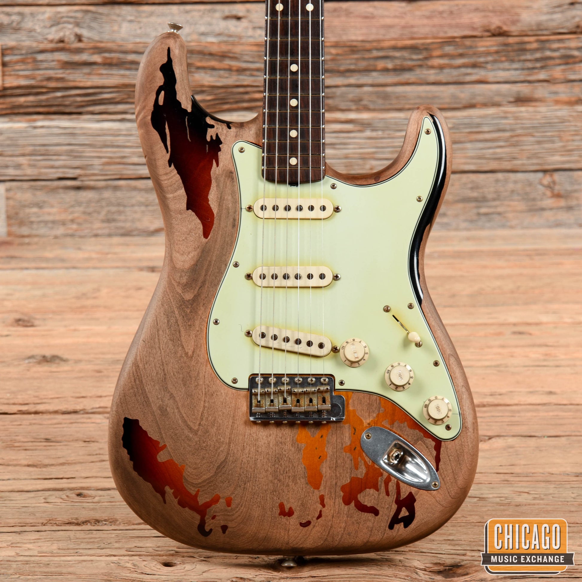 Fender Custom Shop Relic Rory Gallagher Signature Stratocaster Sunburst