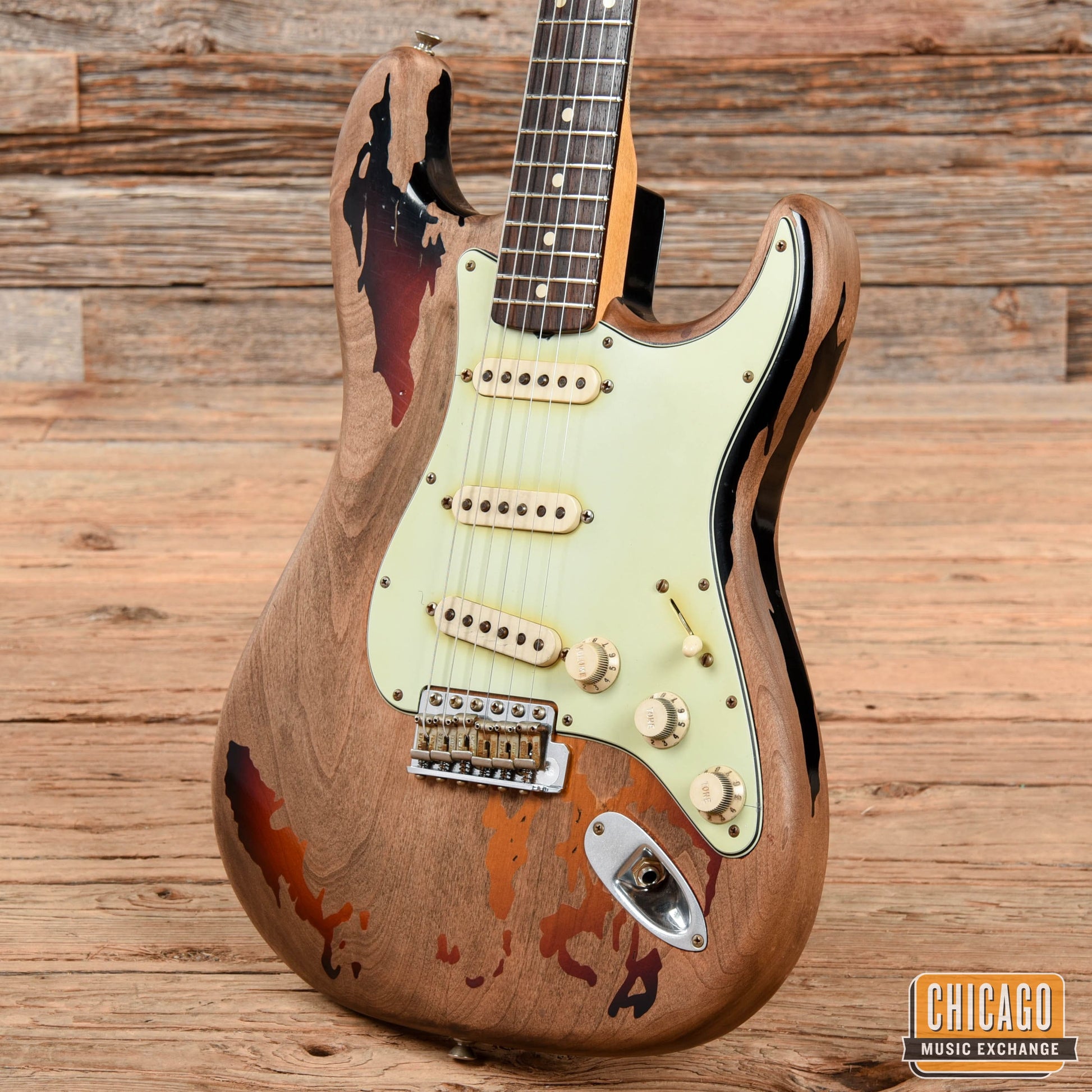 Fender Custom Shop Relic Rory Gallagher Signature Stratocaster Sunburst