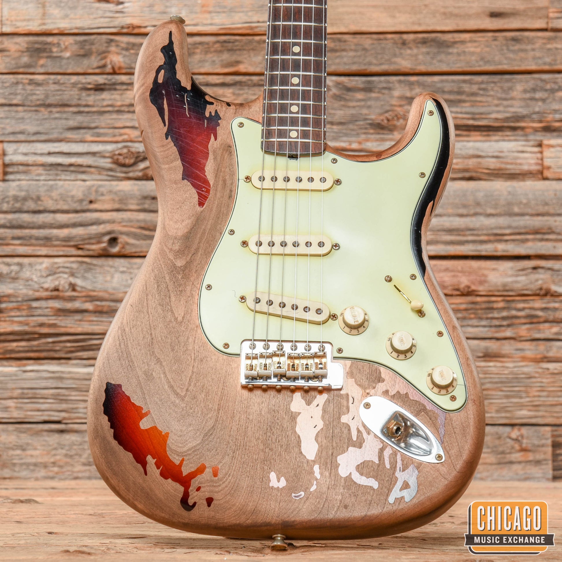 Fender Custom Shop Relic Rory Gallagher Signature Stratocaster Sunburst