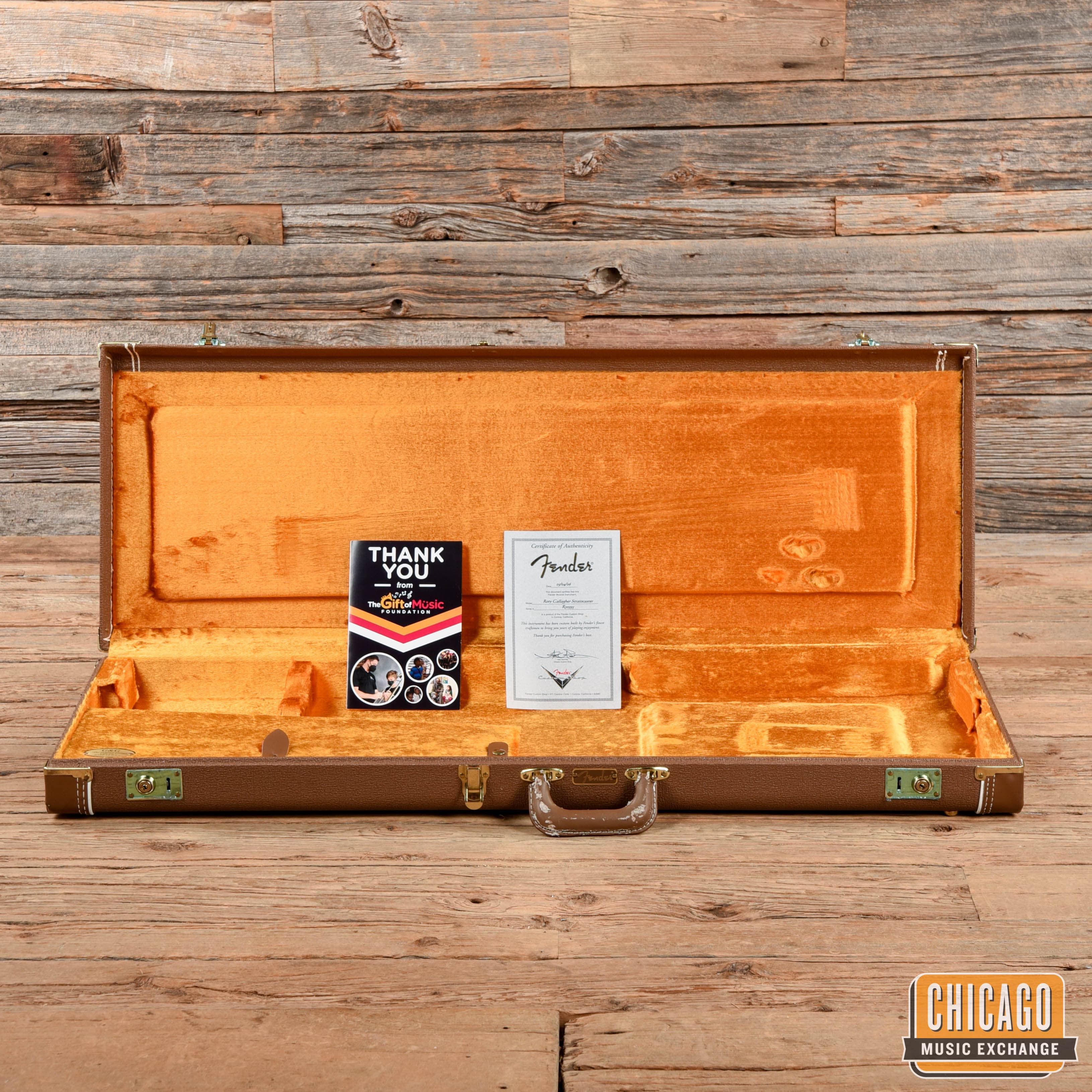 Fender Custom Shop Relic Rory Gallagher Signature Stratocaster Sunburst