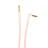 Fender Deluxe Instrument Cable Shell Pink 18.6' Angle-Straight