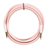 Fender Deluxe Instrument Cable Shell Pink 18.6' Straight-Straight