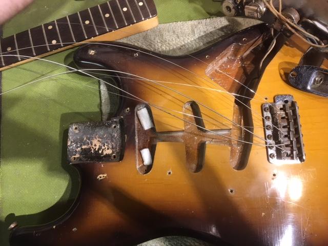 Fender Stratocaster Refin 1960