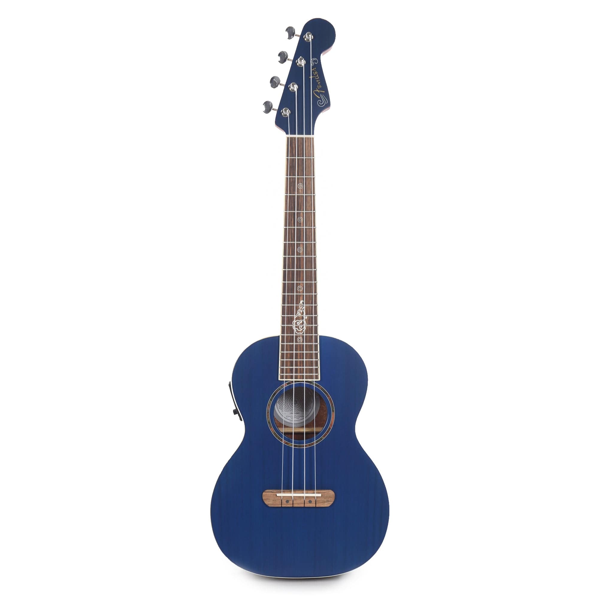 Fender Artist Dhani Harrison Uke Sapphire Blue Folk Instruments / Ukuleles