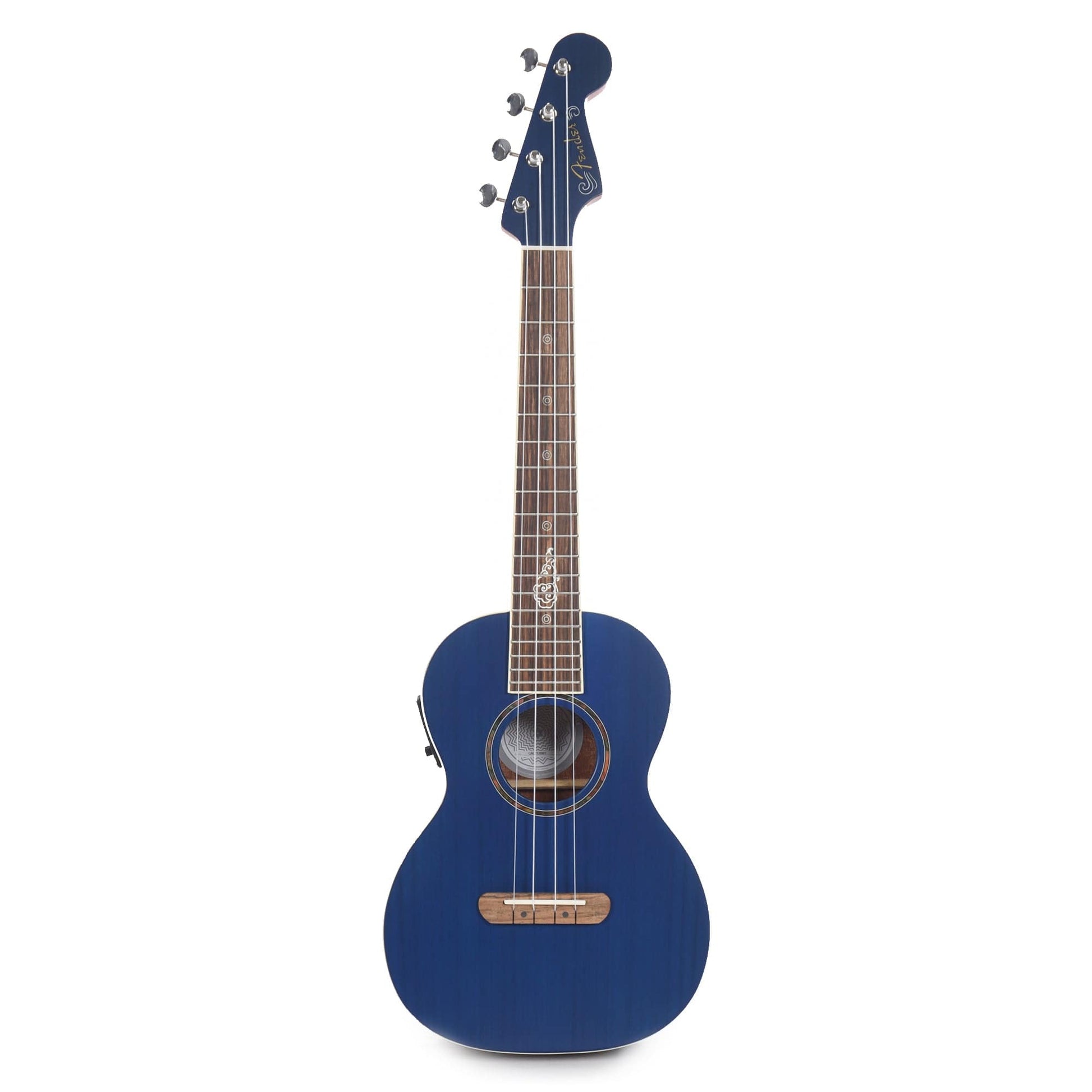 Fender Artist Dhani Harrison Uke Sapphire Blue Folk Instruments / Ukuleles
