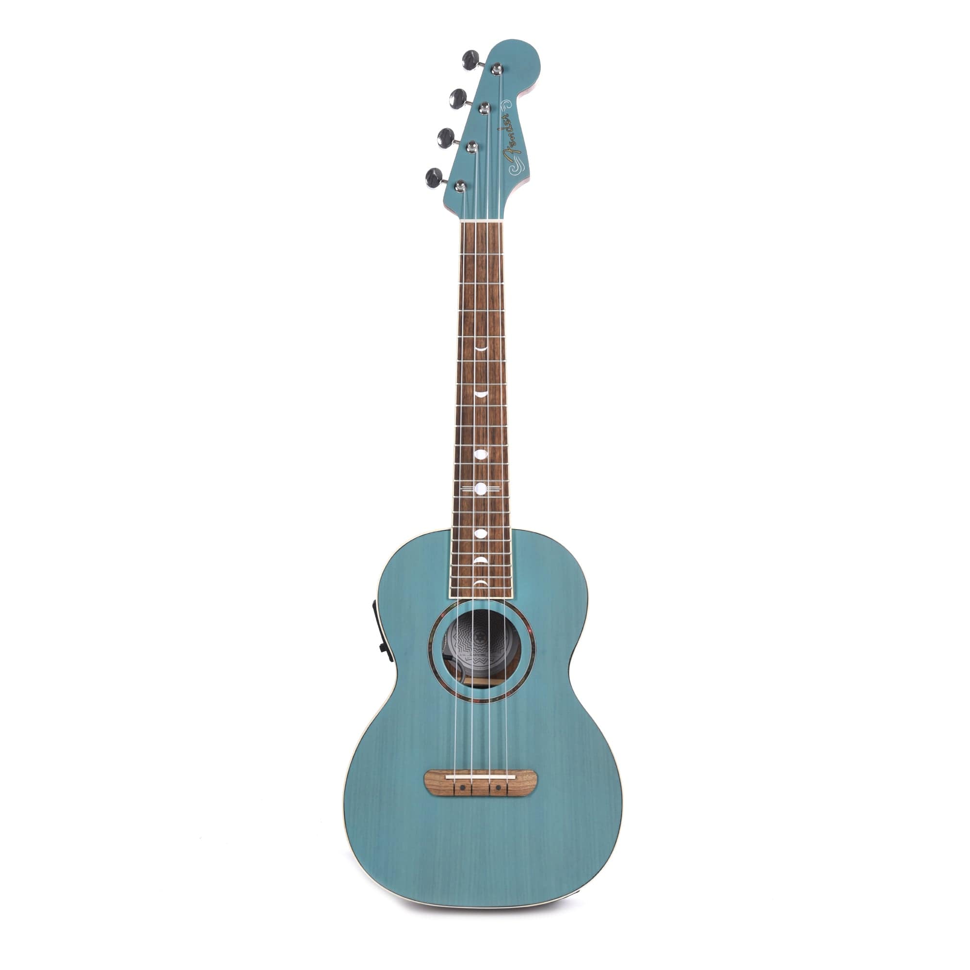 Fender Artist Dhani Harrison Uke Turquoise Folk Instruments / Ukuleles