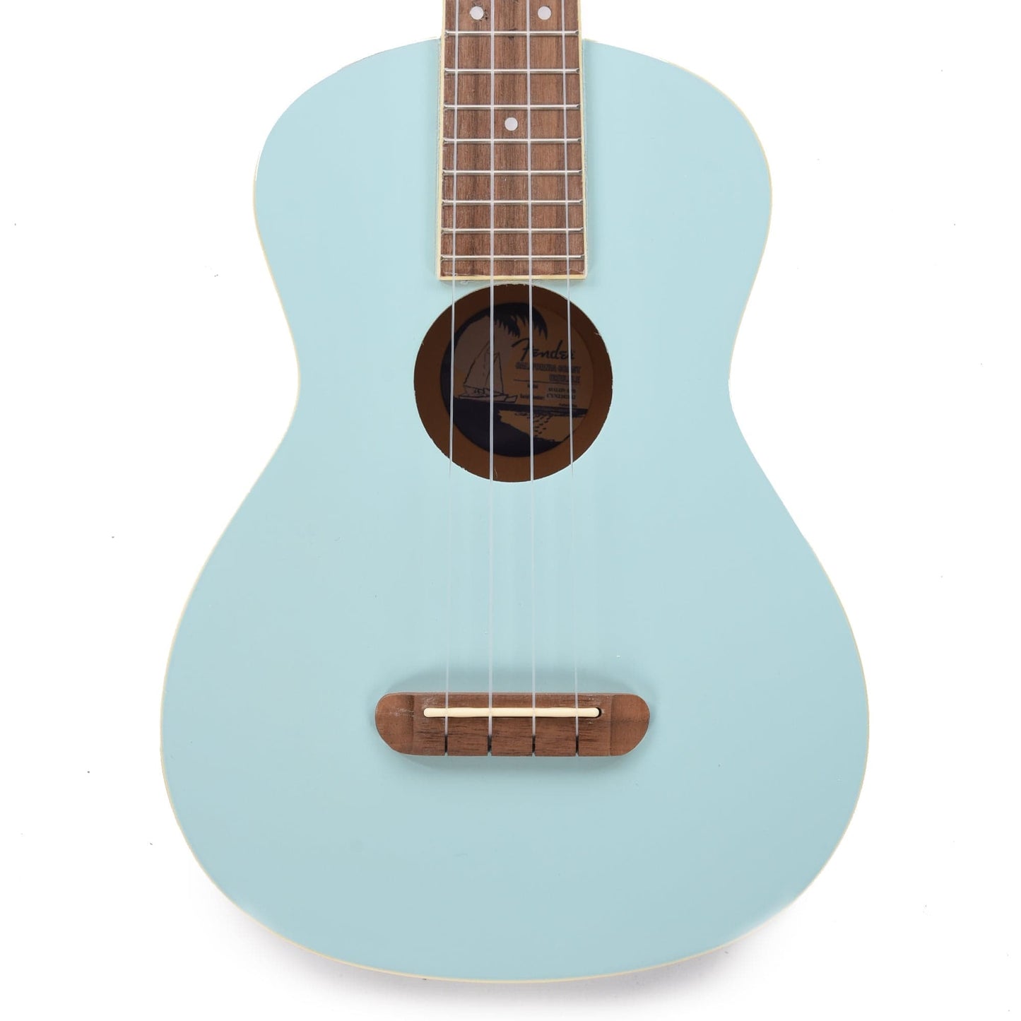 Fender Avalon Tenor Ukulele Daphne Blue Folk Instruments / Ukuleles