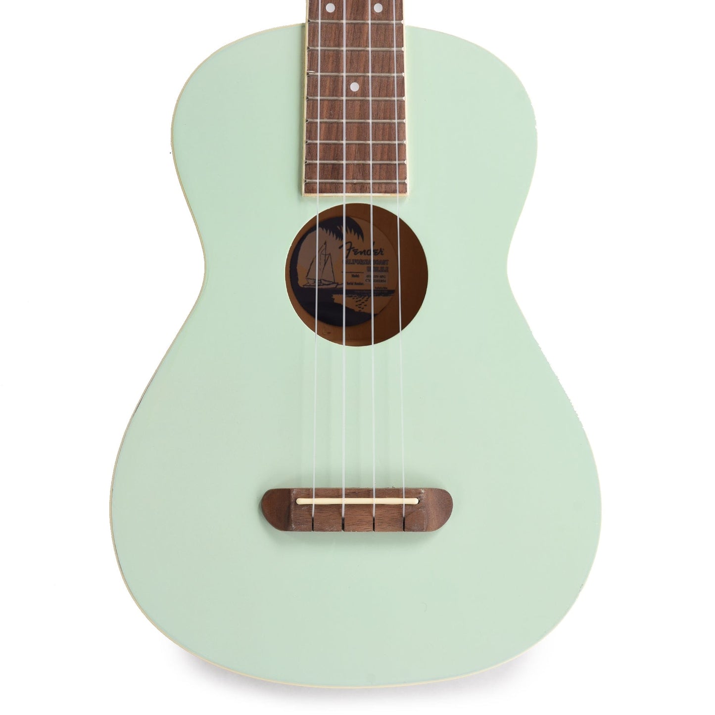 Fender Avalon Tenor Ukulele Seafoam Green Folk Instruments / Ukuleles