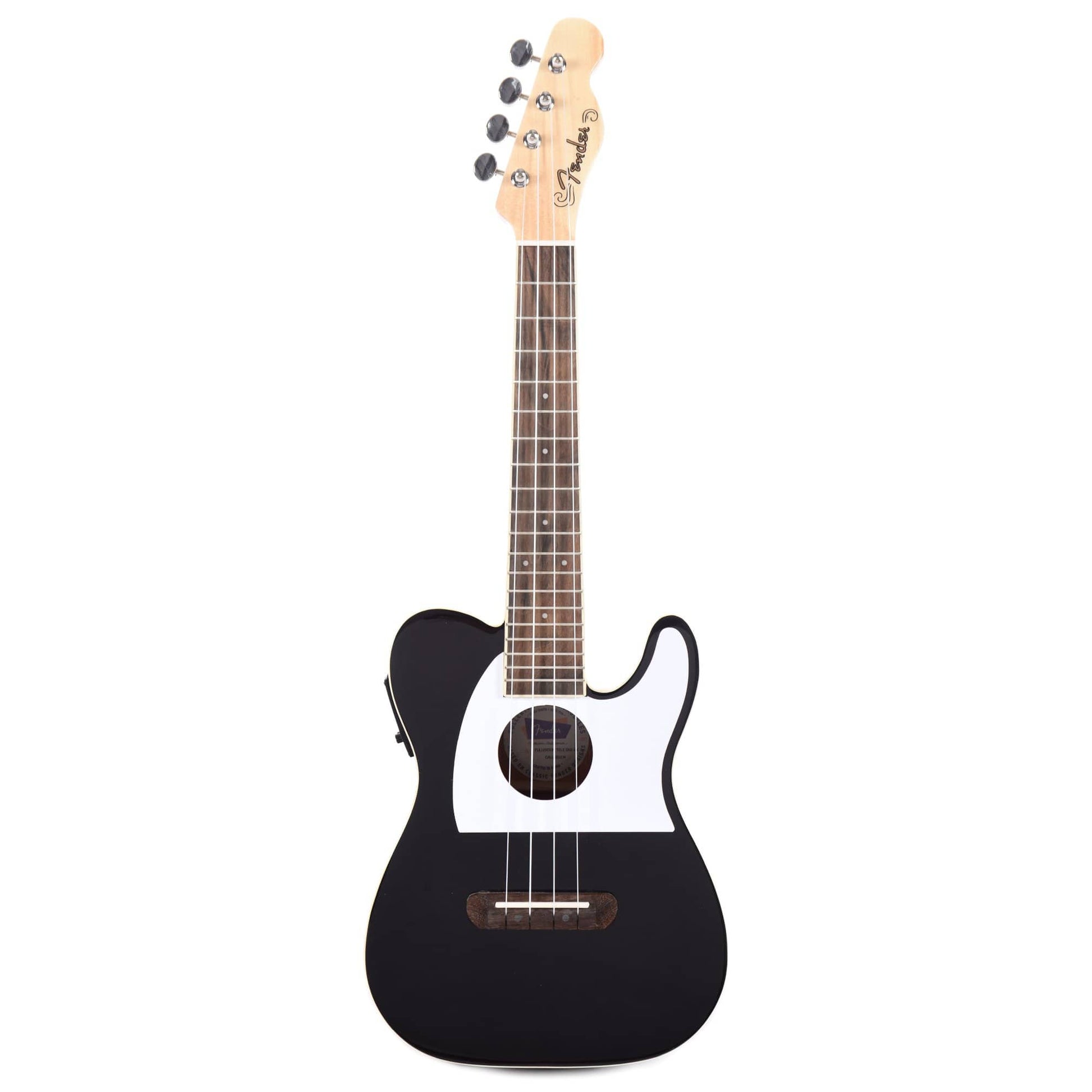 Fender Fullerton Telecaster Ukulele Black Folk Instruments / Ukuleles