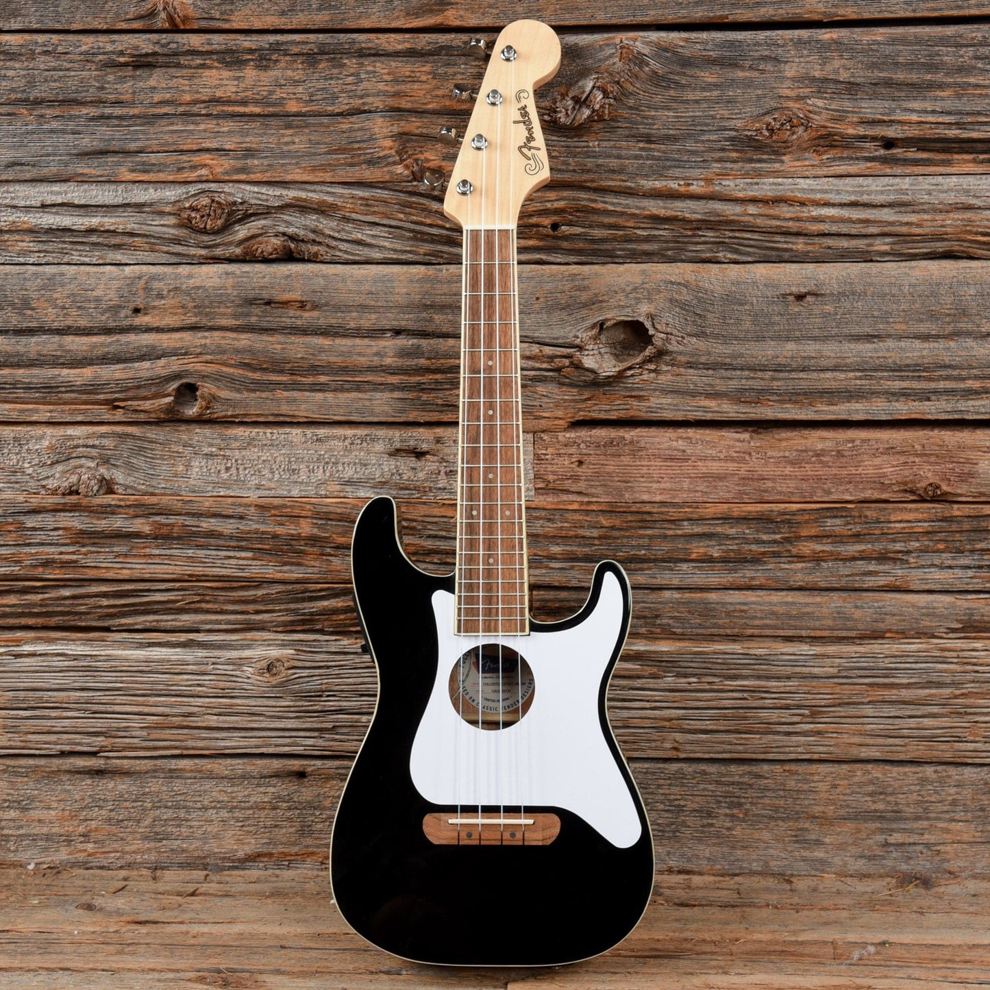 Fender Fullerton Telecaster Ukulele Black Folk Instruments / Ukuleles