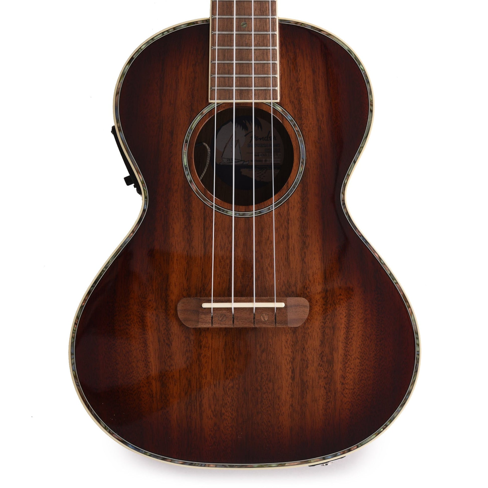 Fender Montecito Tenor Ukulele Shaded Edge Burst w/Pickup Folk Instruments / Ukuleles