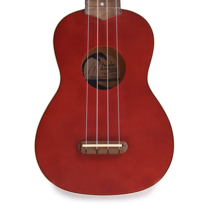 Fender Venice Soprano Ukulele Cherry Folk Instruments / Ukuleles
