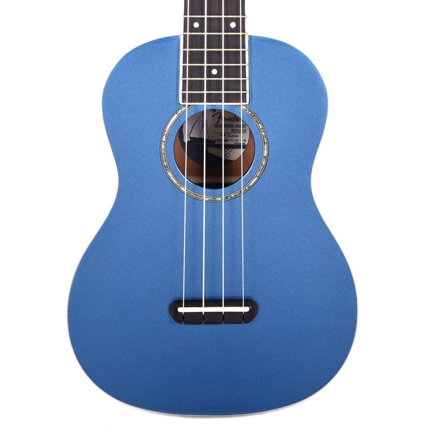 Fender Zuma Classic Concert Ukulele Lake Placid Blue Folk Instruments / Ukuleles