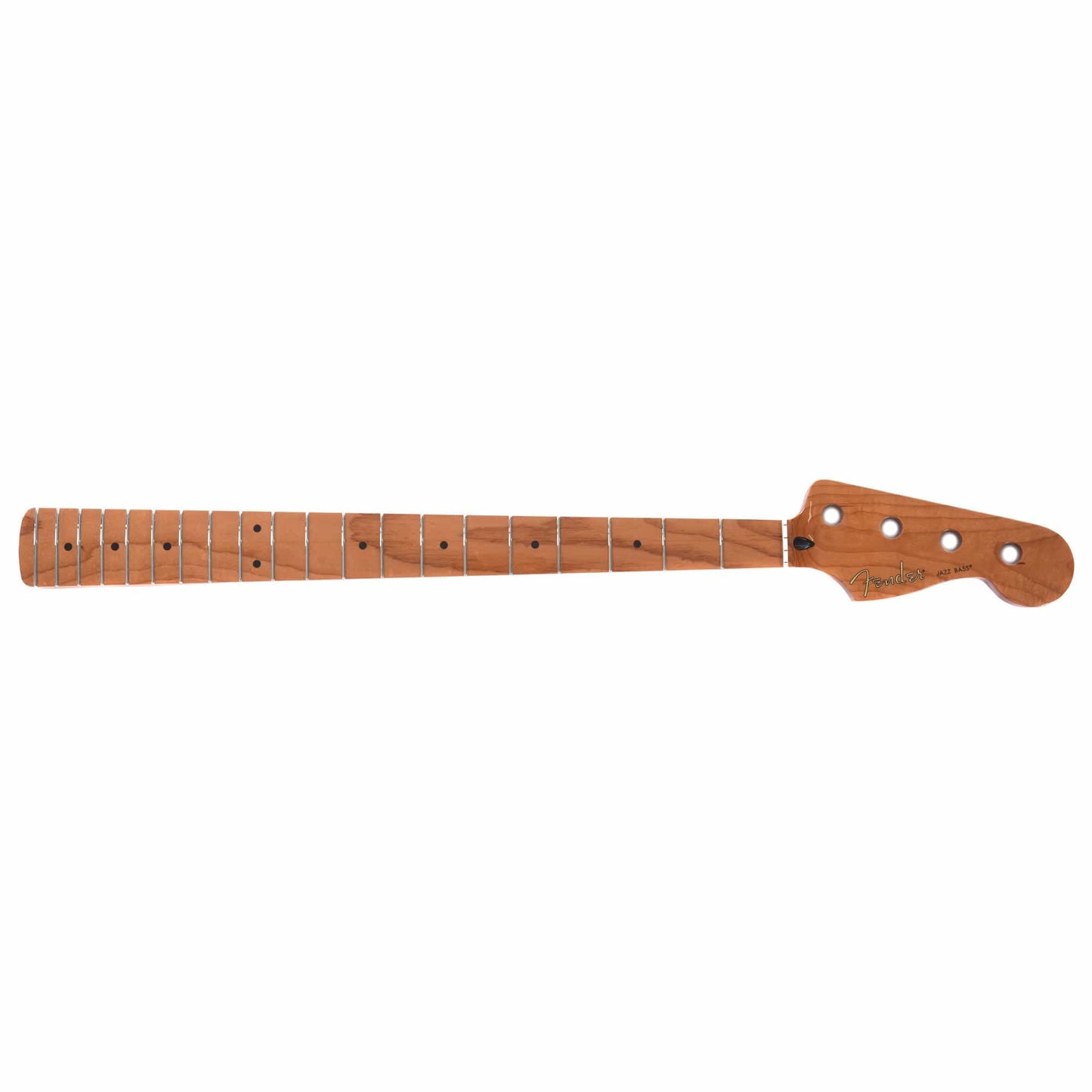 Fender Jazz Bass Neck Roasted Maple "C" MJ w/9.5" Radius & Maple Fingerboard Parts / Bass Guitar Parts