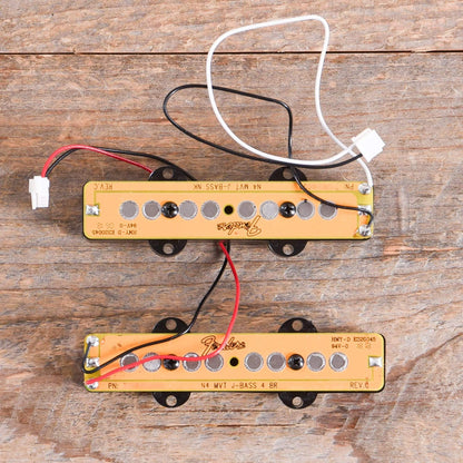 Fender Gen 4 Noiseless Jazz Bass Pickup Set Parts / Bass Pickups