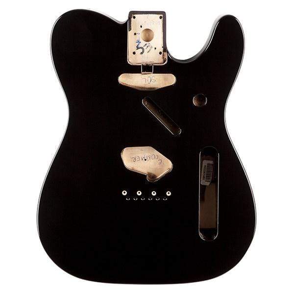 Fender Body Telecaster SS Alder Black w/Vintage Bridge Mount Parts / Guitar Bodies