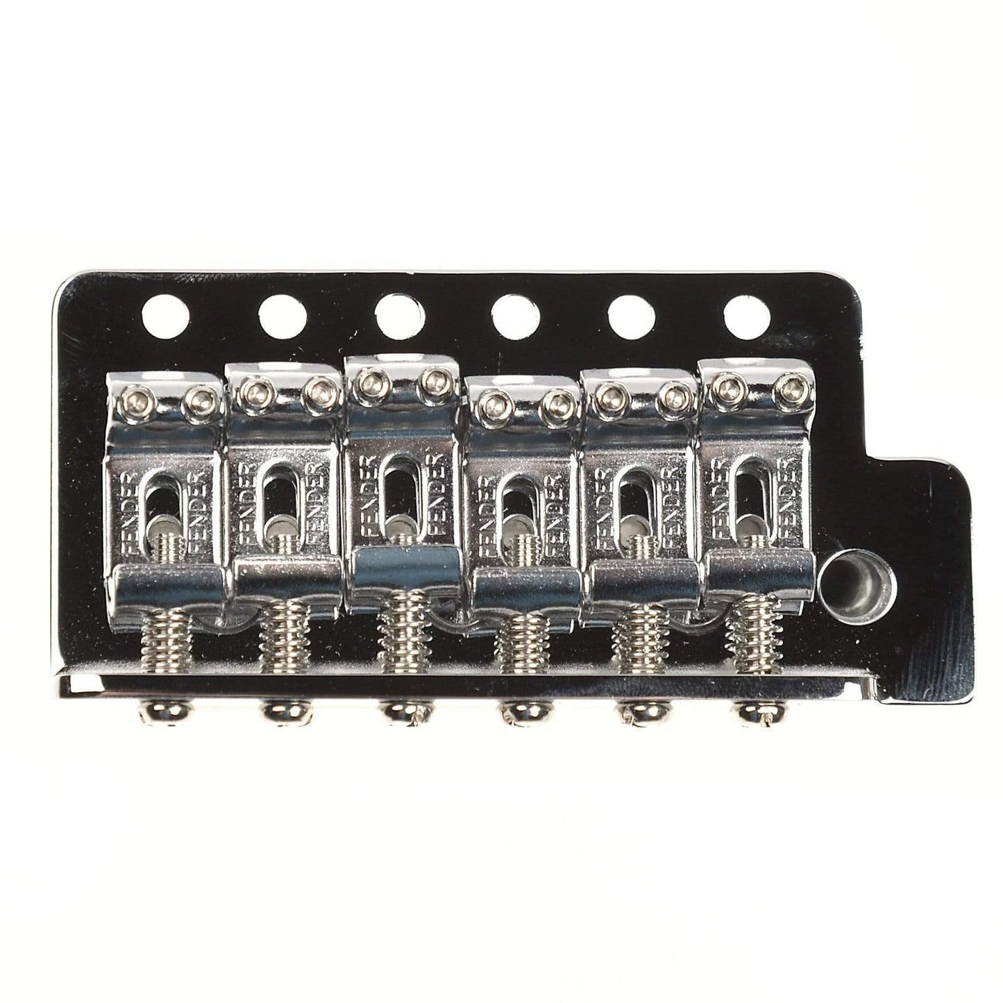Fender Standard Series Stratocaster Bridge Assembly Chrome Parts / Guitar Parts / Bridges