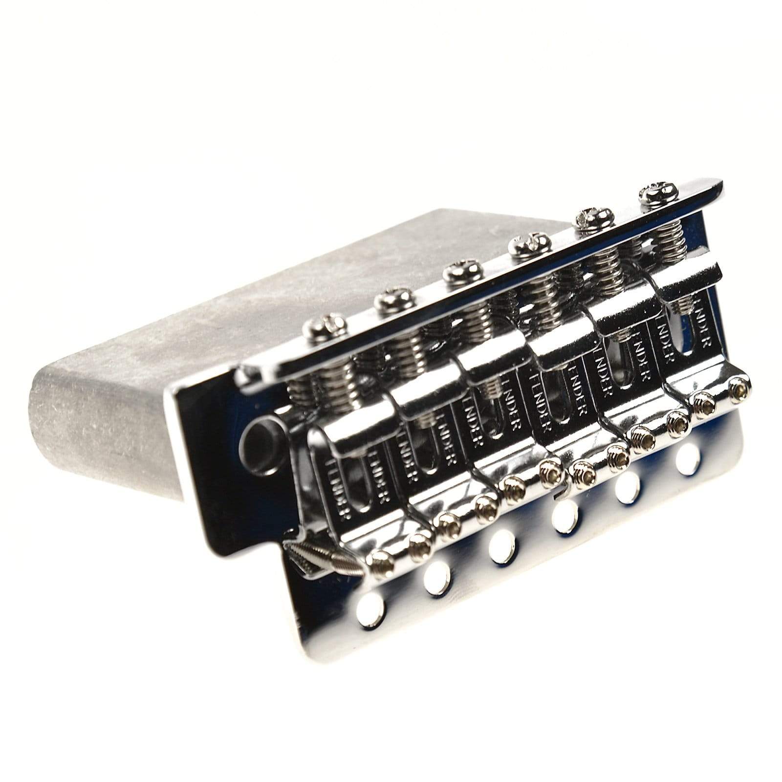 Fender Standard Series Stratocaster Bridge Assembly Chrome Parts / Guitar Parts / Bridges