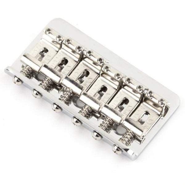 Fender Standard Series Stratocaster Hard Tail Bridge Assembly Chrome Parts / Guitar Parts / Bridges