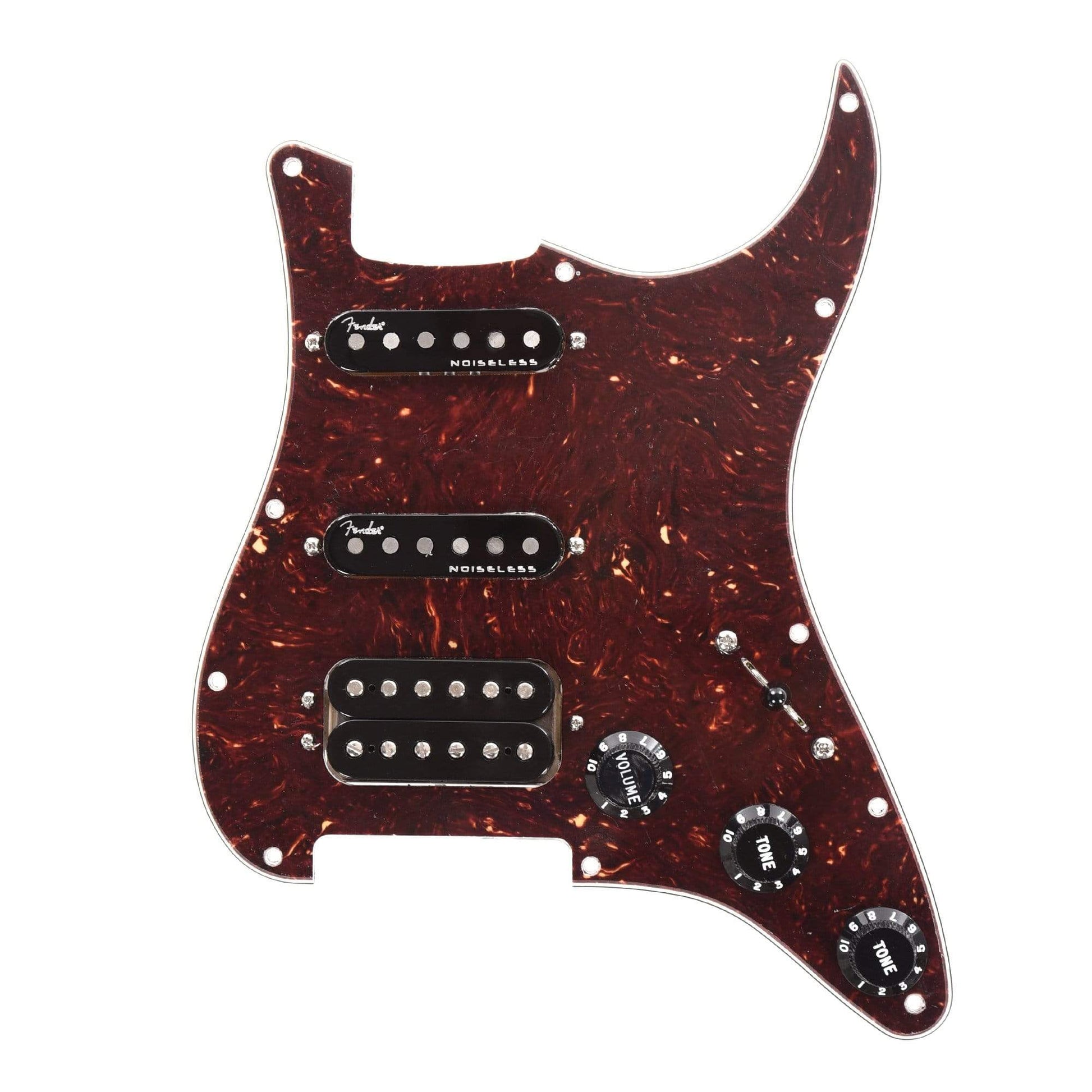 Fender Pre-Wired Pickguard Stratocaster HSS Shawbucker G4 Tortoise Shell Parts / Guitar Pickups