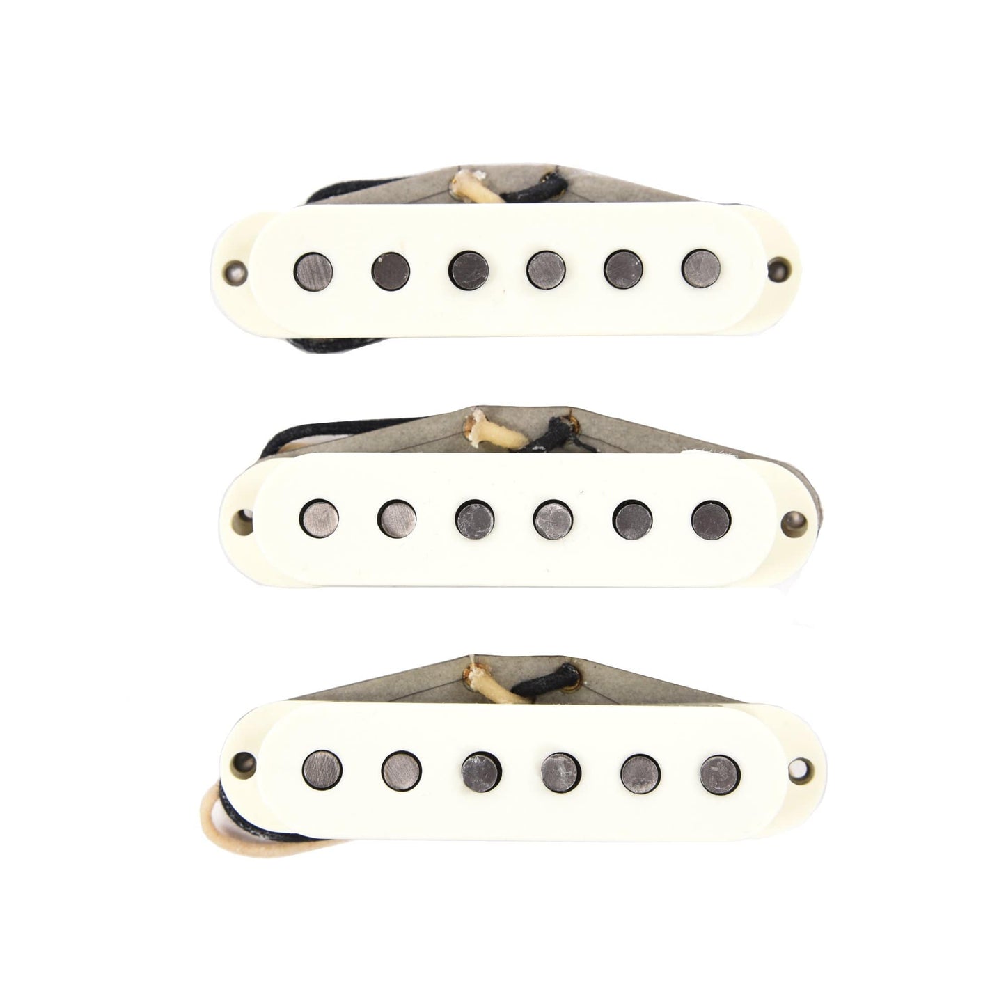 Fender Pure Vintage 65 Strat Pickup Set Vintage White Parts / Guitar Pickups