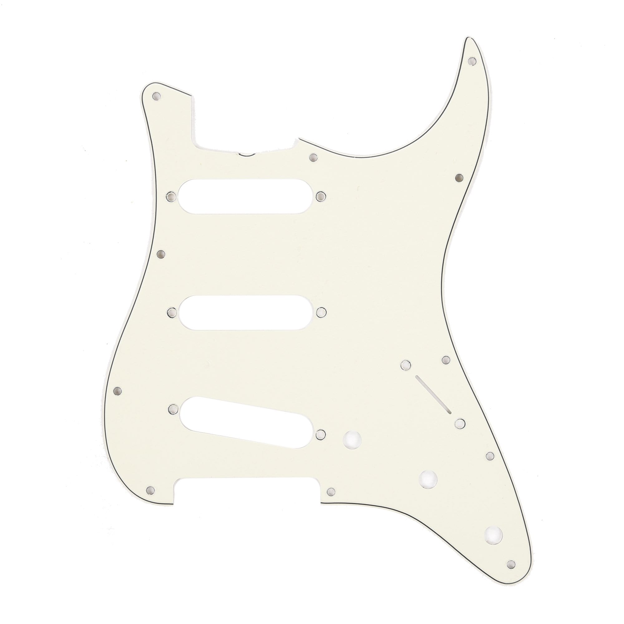 Fender 11-Hole '60s Vintage-Style Stratocaster S/S/S Pickguard 3-Ply Mint Parts / Pickguards