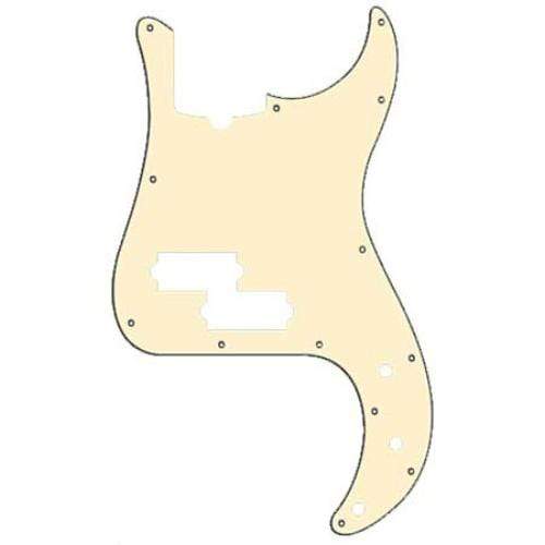 Fender P Bass Pickguard American 3-Ply Parchment (13-Hole) Parts / Pickguards