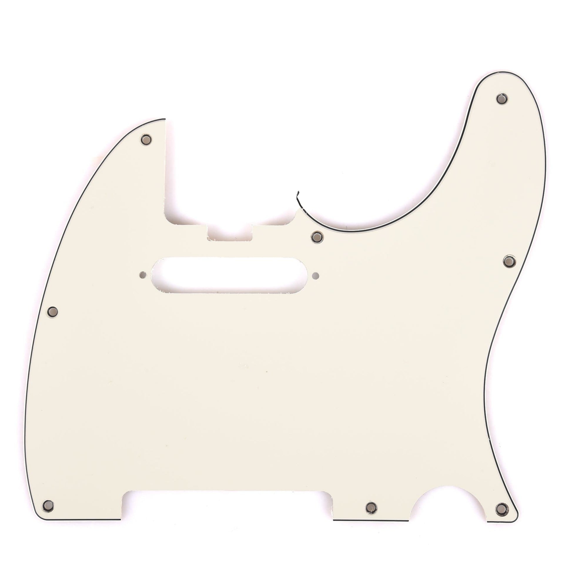 Fender Pickguard for American Elite Telecaster Parchment 3-Ply Parts / Pickguards
