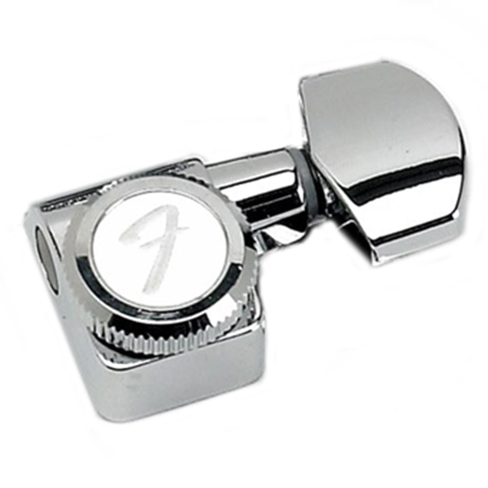 Fender Replacement Locking Guitar Tuning Machines 1,2,3, Polish Chrome Parts / Tuning Heads