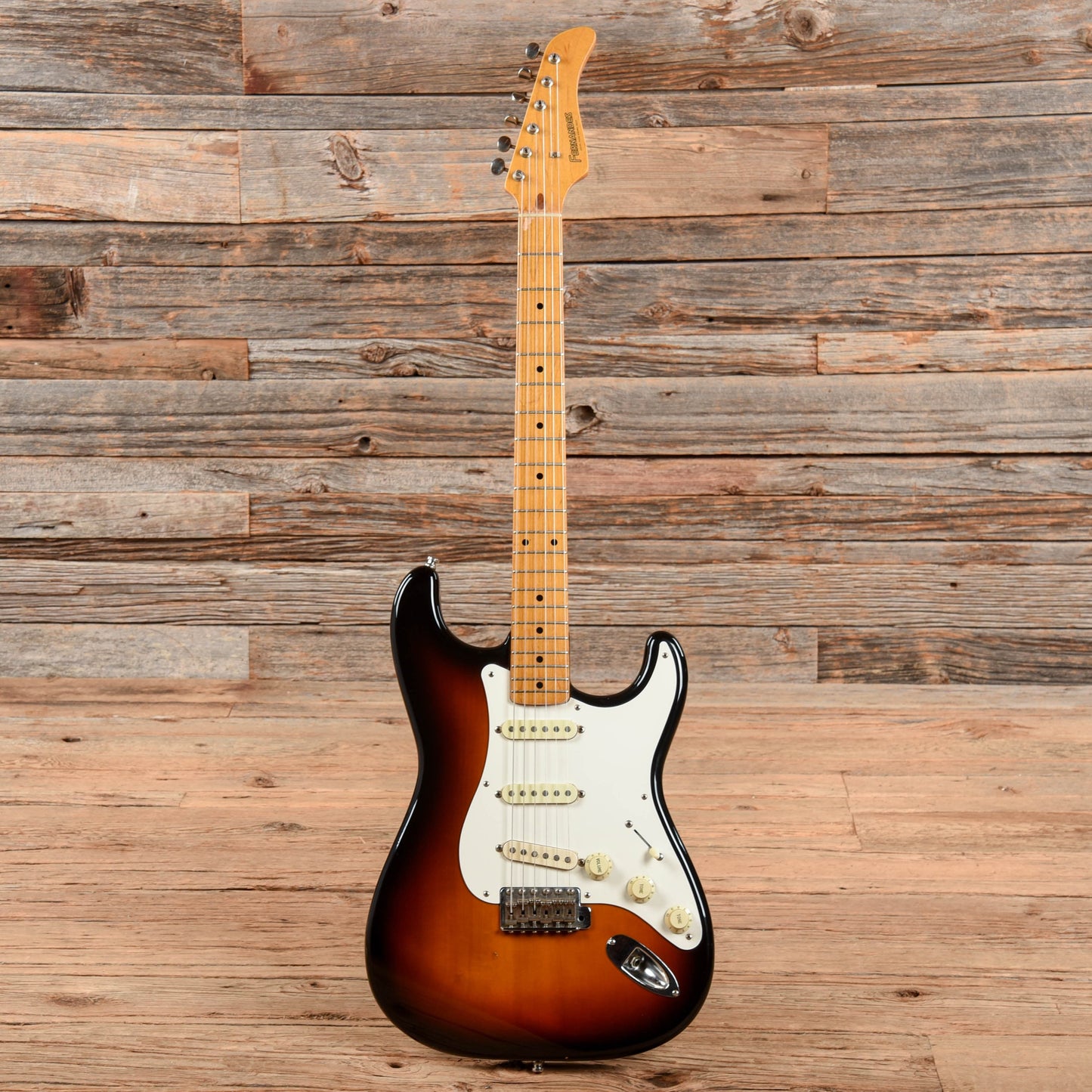 Fernandes LE-2 Sunburst 1980s Electric Guitars / Solid Body