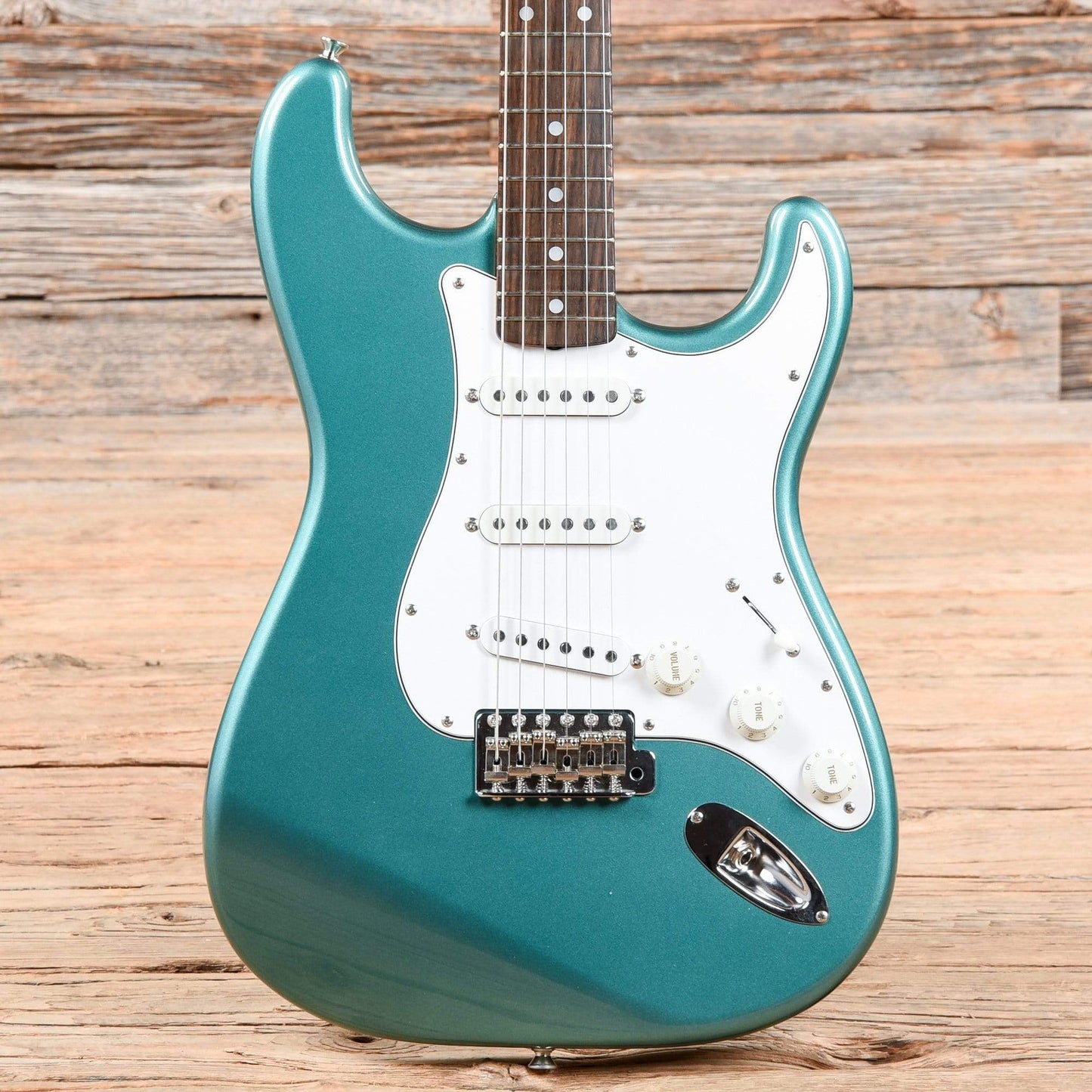Fernandes LE-2 Teal Green Metallic Electric Guitars / Solid Body