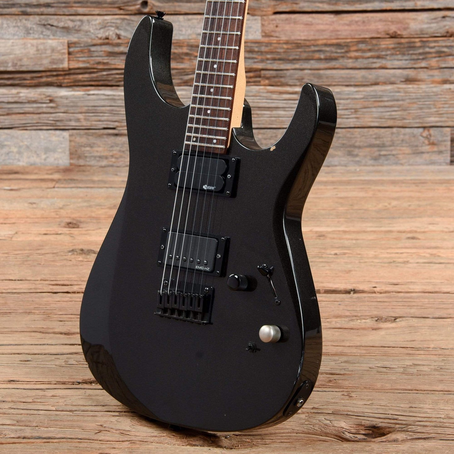 Fernandes Revolver Black Electric Guitars / Solid Body