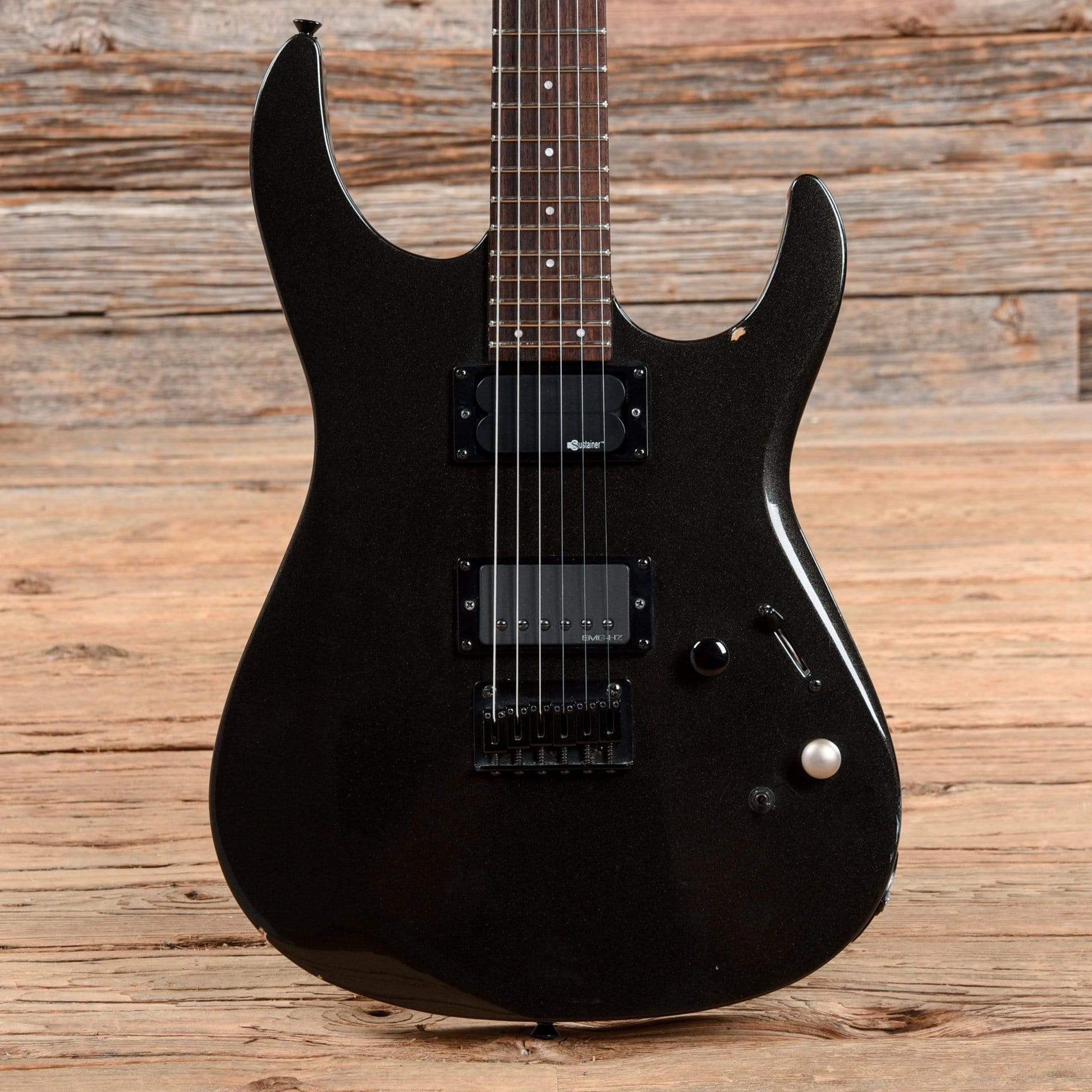 Fernandes Revolver Black Electric Guitars / Solid Body