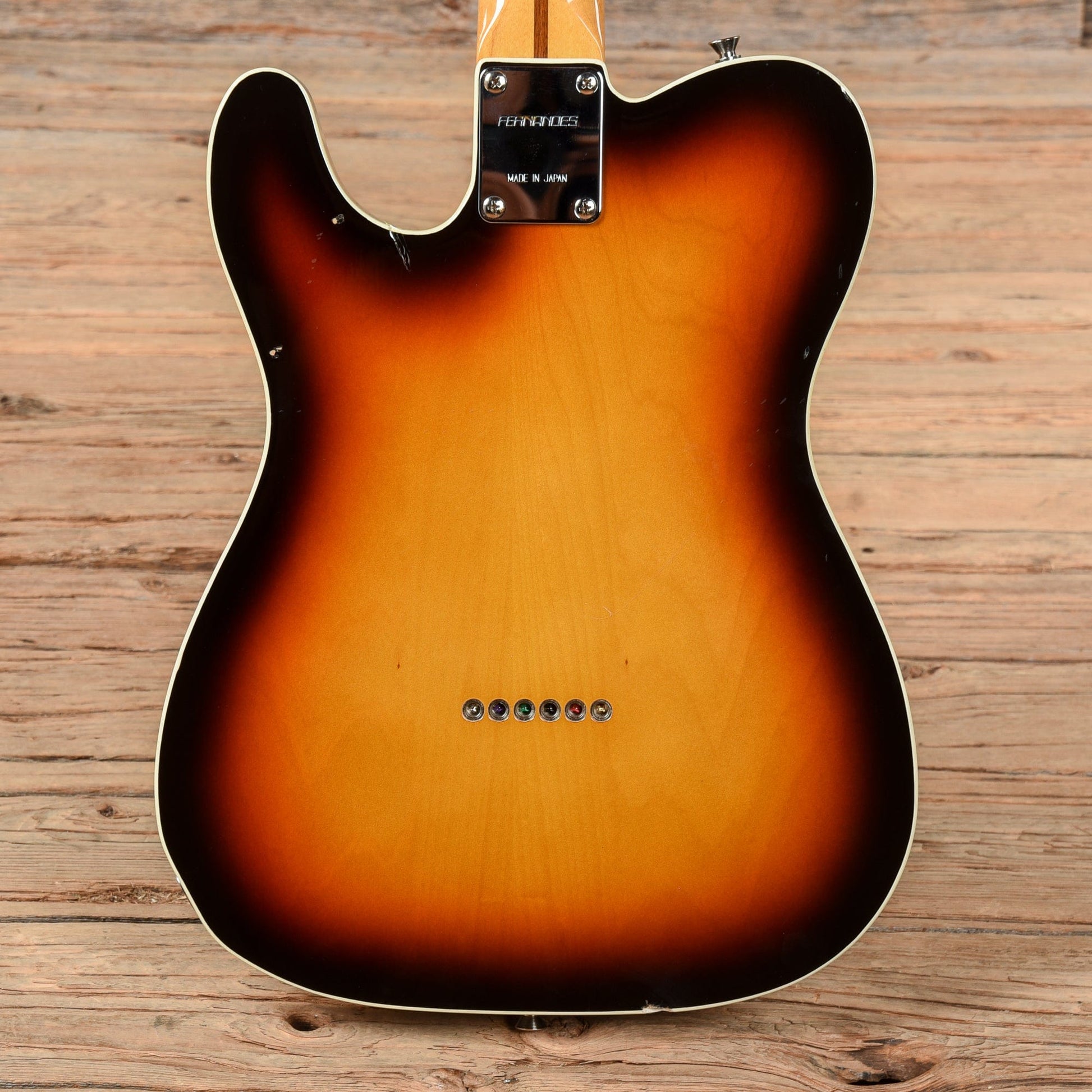 Fernandes Singlecut Style Electric Sunburst Electric Guitars / Solid Body
