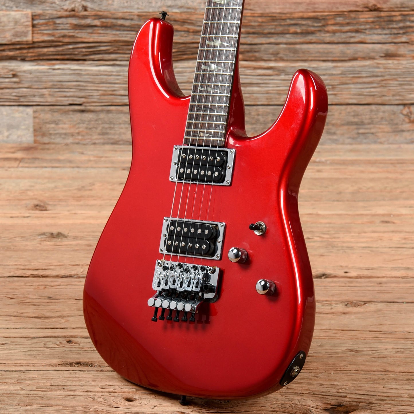 Fernandes "The Function" Electric Guitar Red Metallic Electric Guitars / Solid Body