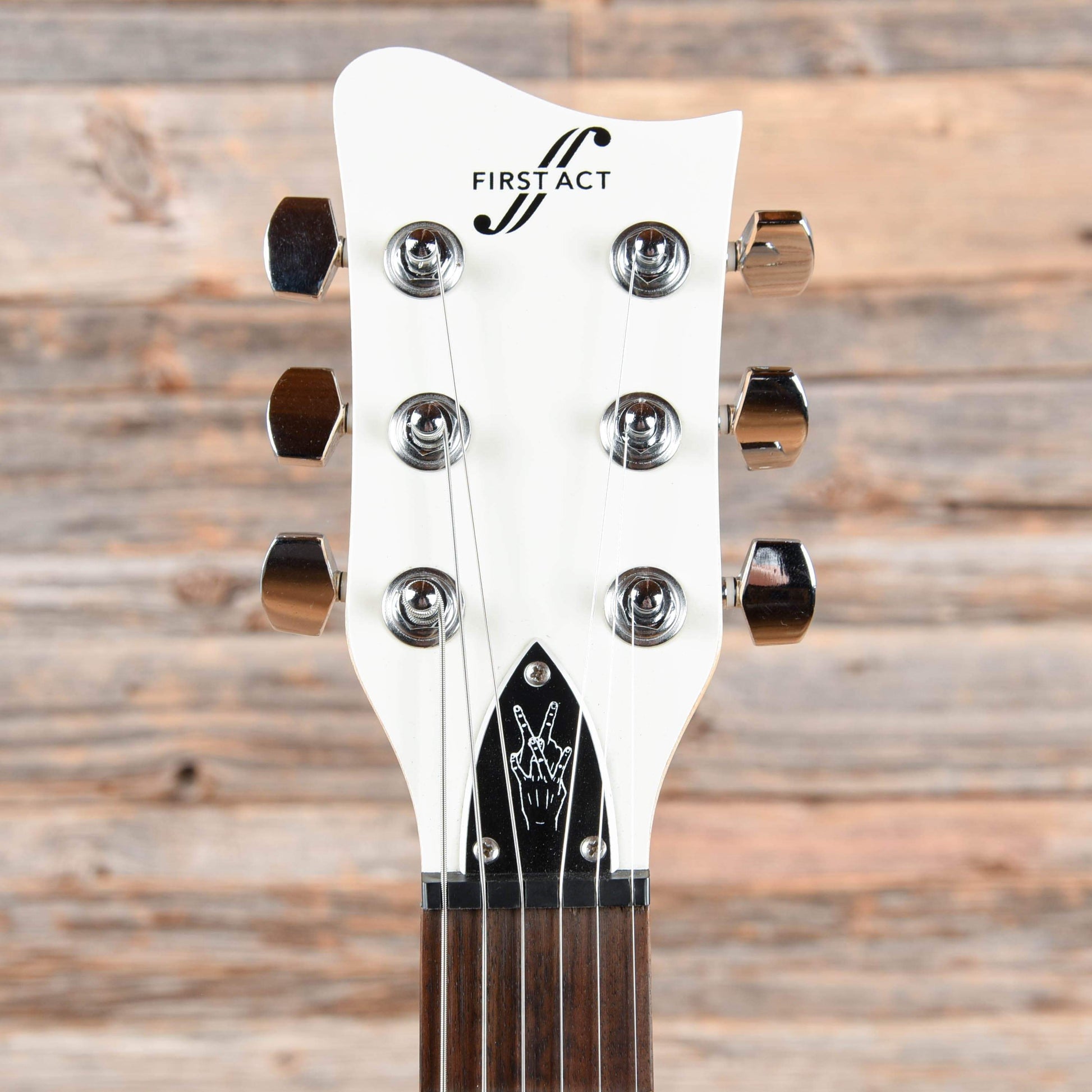 First Act Garage Master Limited Edition Volkswagen VW White Electric Guitars / Solid Body
