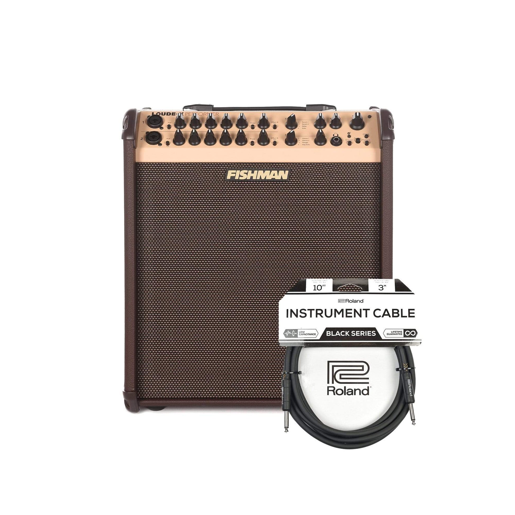 Fishman Loudbox Performer Bluetooth 180W Cable Bundle Amps / Acoustic Amps