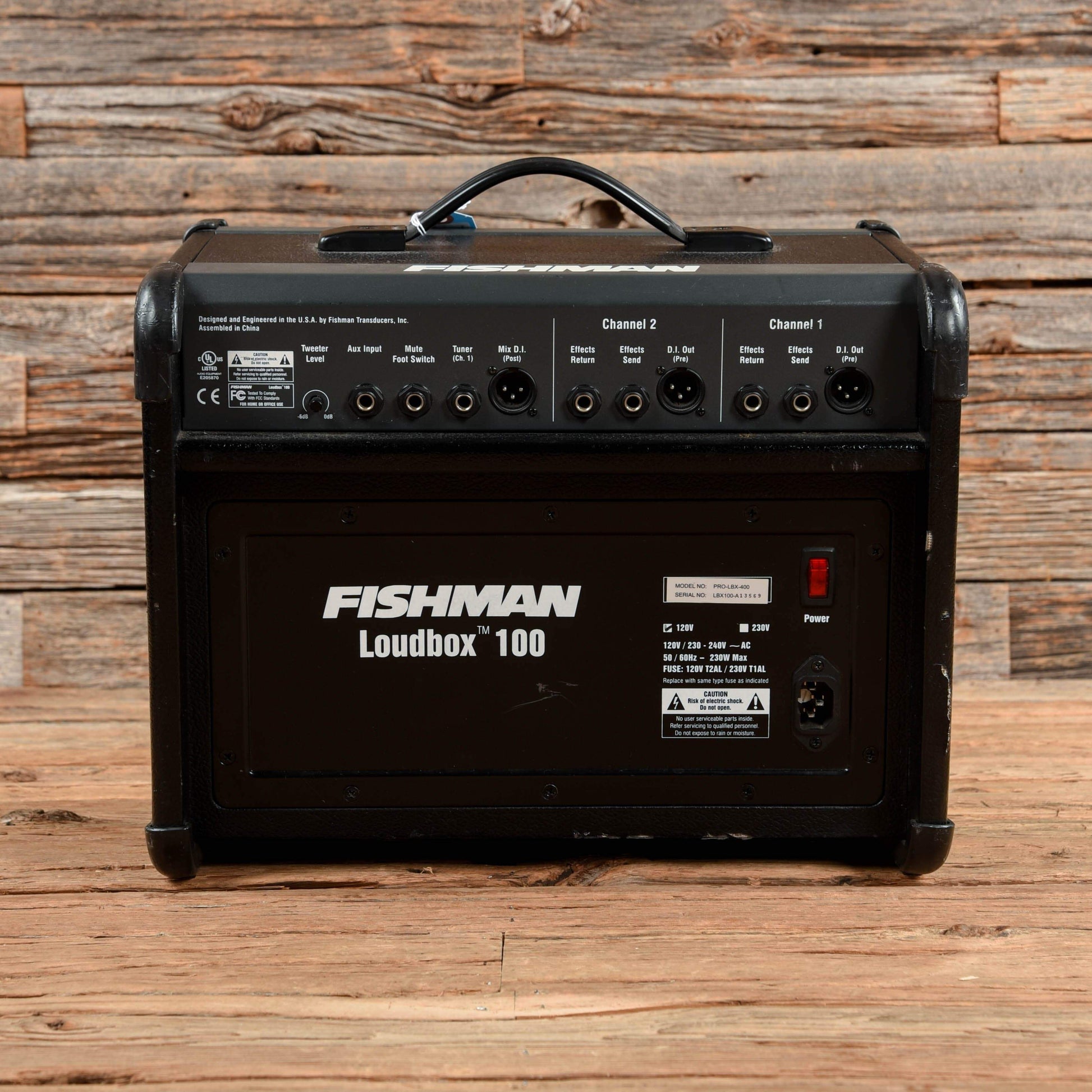 Fishman Loudbox 100 Acoustic Combo Amps / Guitar Combos