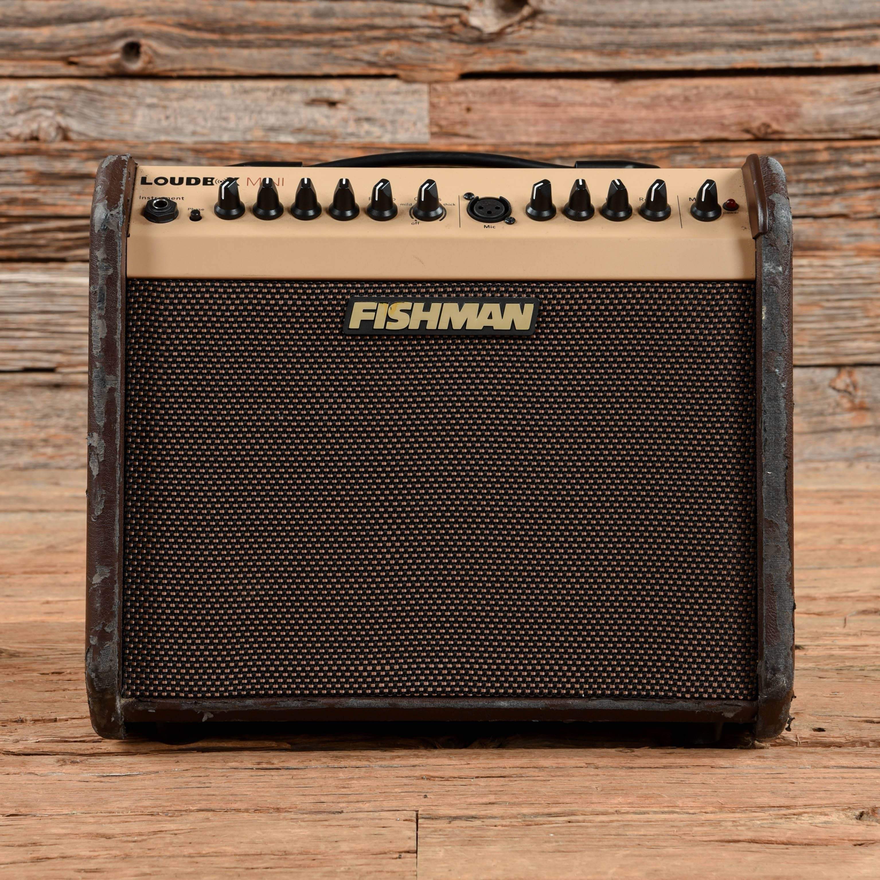 Fishman Mini Q Fishman Loudbox Mini 60-Watt 1x6.5 Acoustic Combo Amp – Chicago Music ...