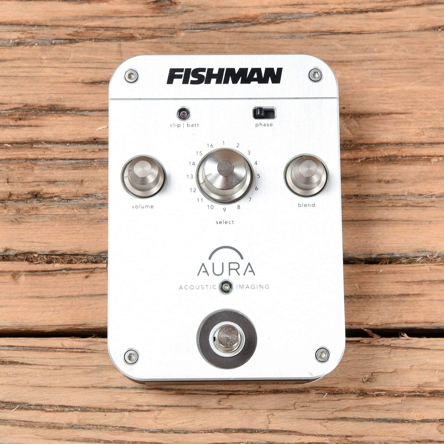 Fishman Aura 16 Acoustic Imaging Pedal Effects and Pedals / Amp Modeling