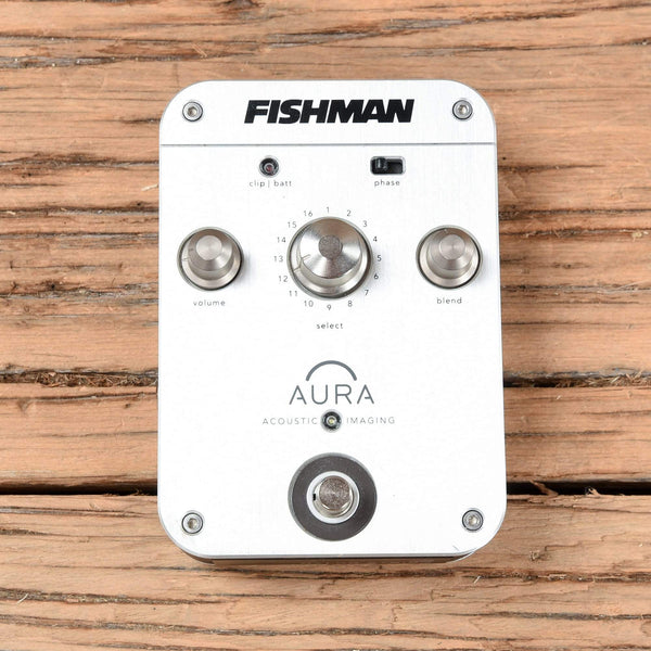 FISHMAN Aura Sixteen
nylon　ガットギタープリアンプ Fishman Aura Sixteen Programmable Imaging Pedal | Sweetwater