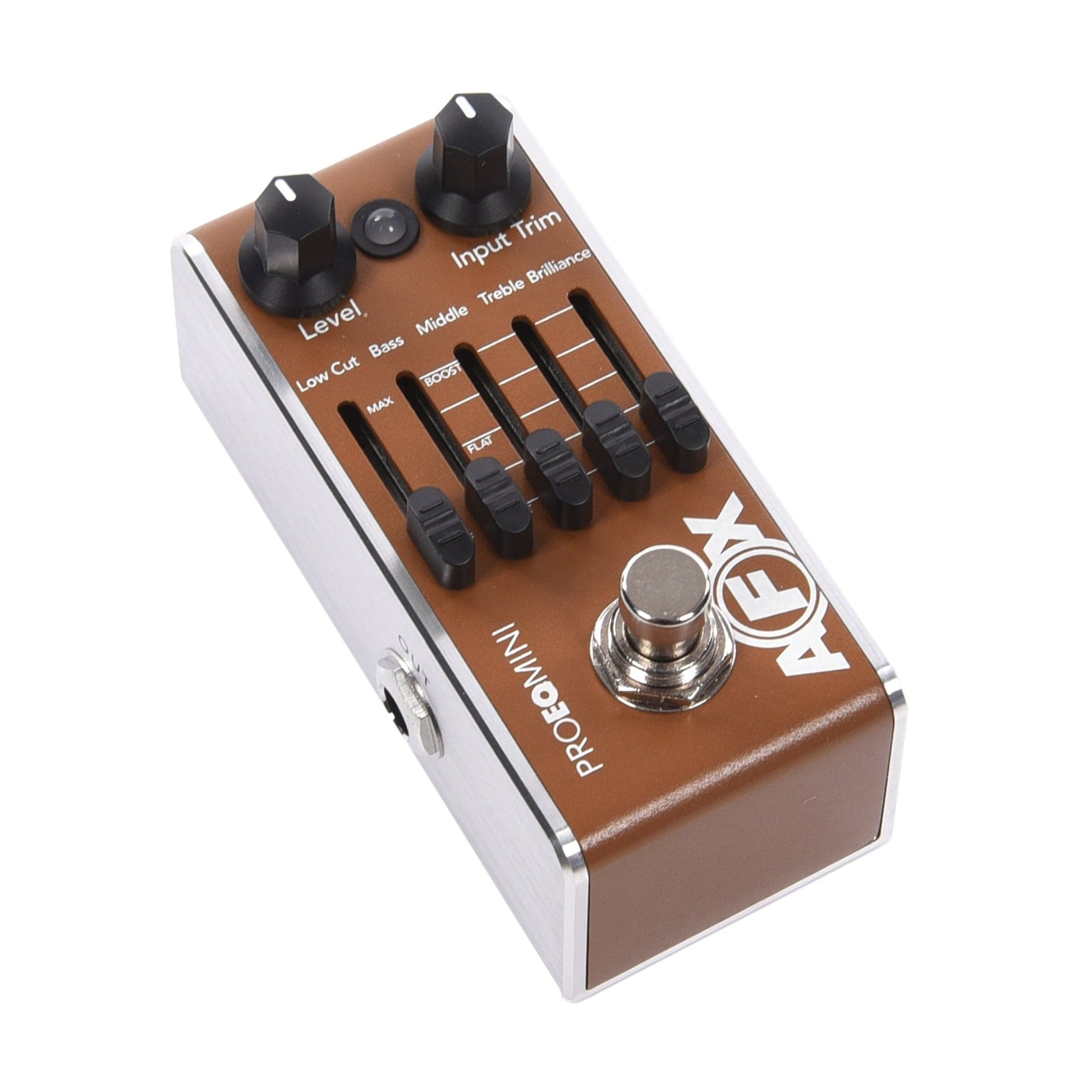 acoustic boost pedal Fishman AFX Pro EQ Mini Acoustic Preamp & EQ Pedal – Chicago Music Exchange