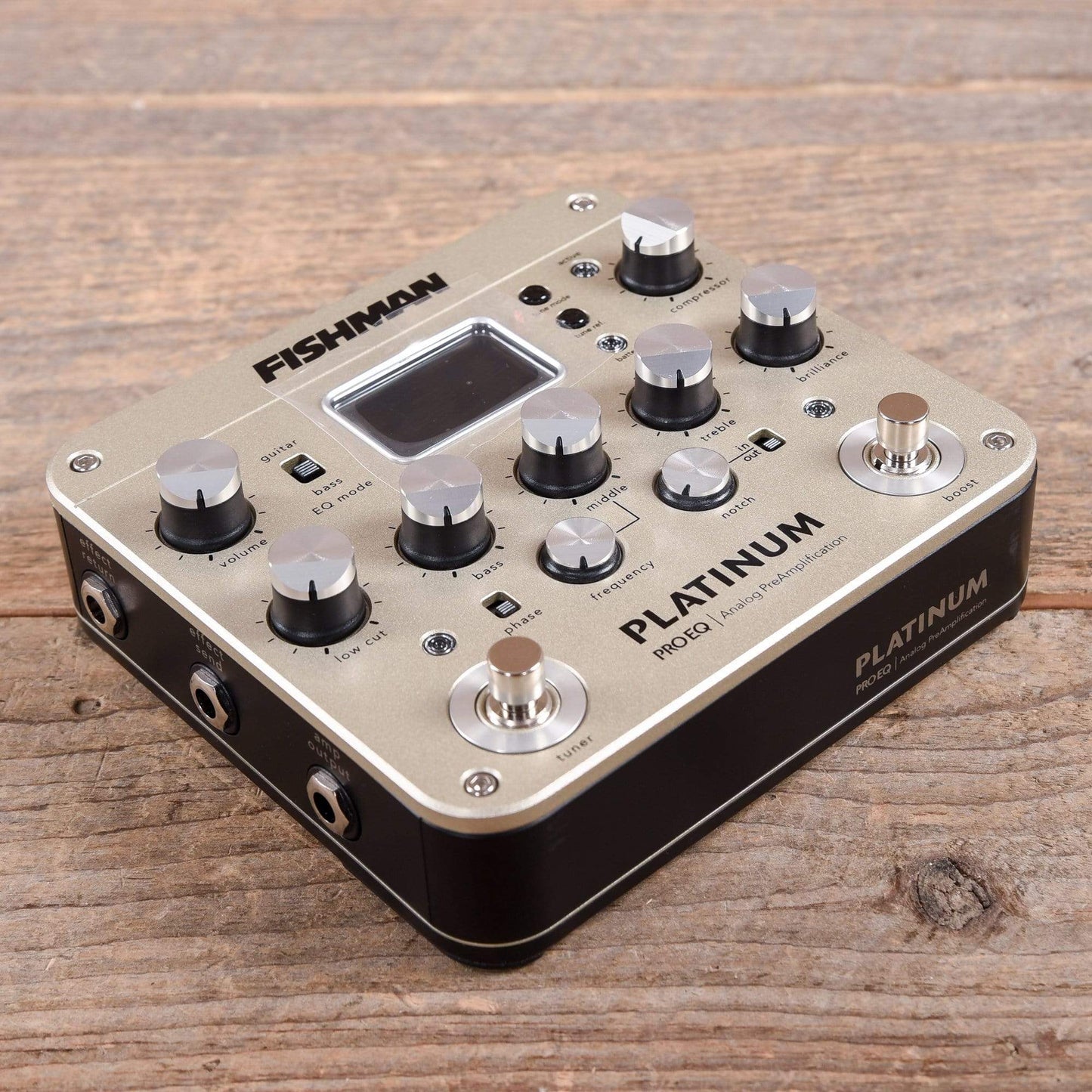 Fishman Platinum Pro EQ/DI Effects and Pedals / Multi-Effect Unit