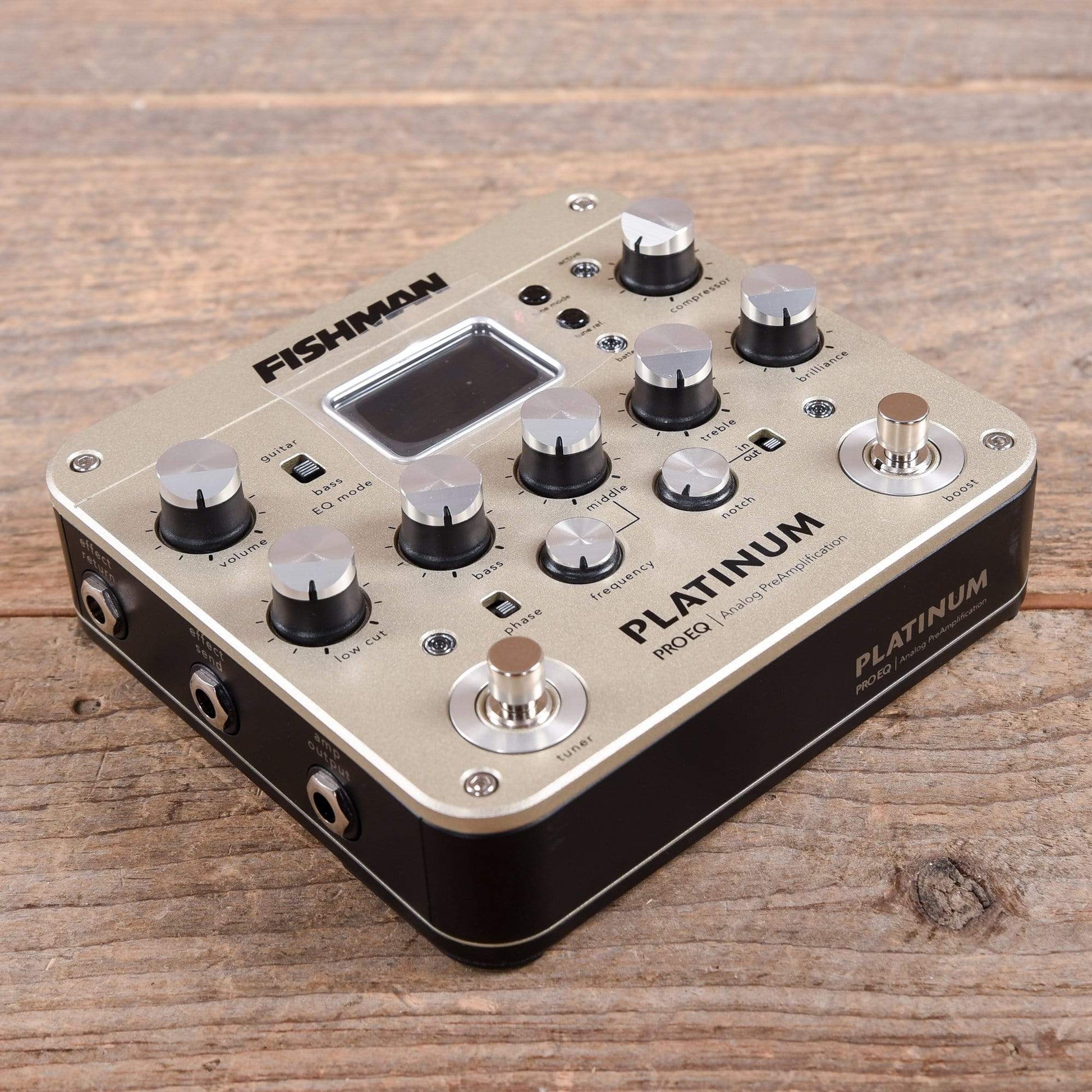 Fishman Platinum Pro EQ/DI Effects and Pedals / Multi-Effect Unit