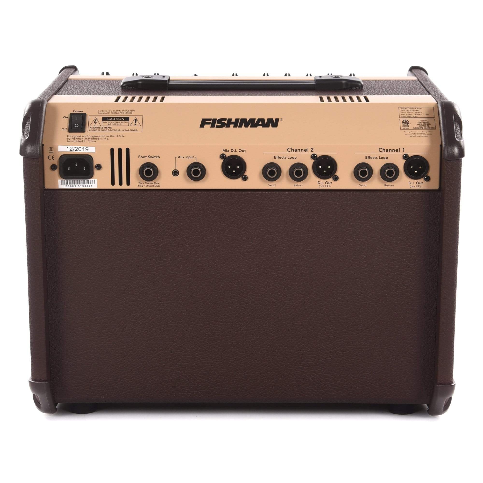 Fishman Loudbox Artist Bluetooth 120W – Chicago Music Exchange