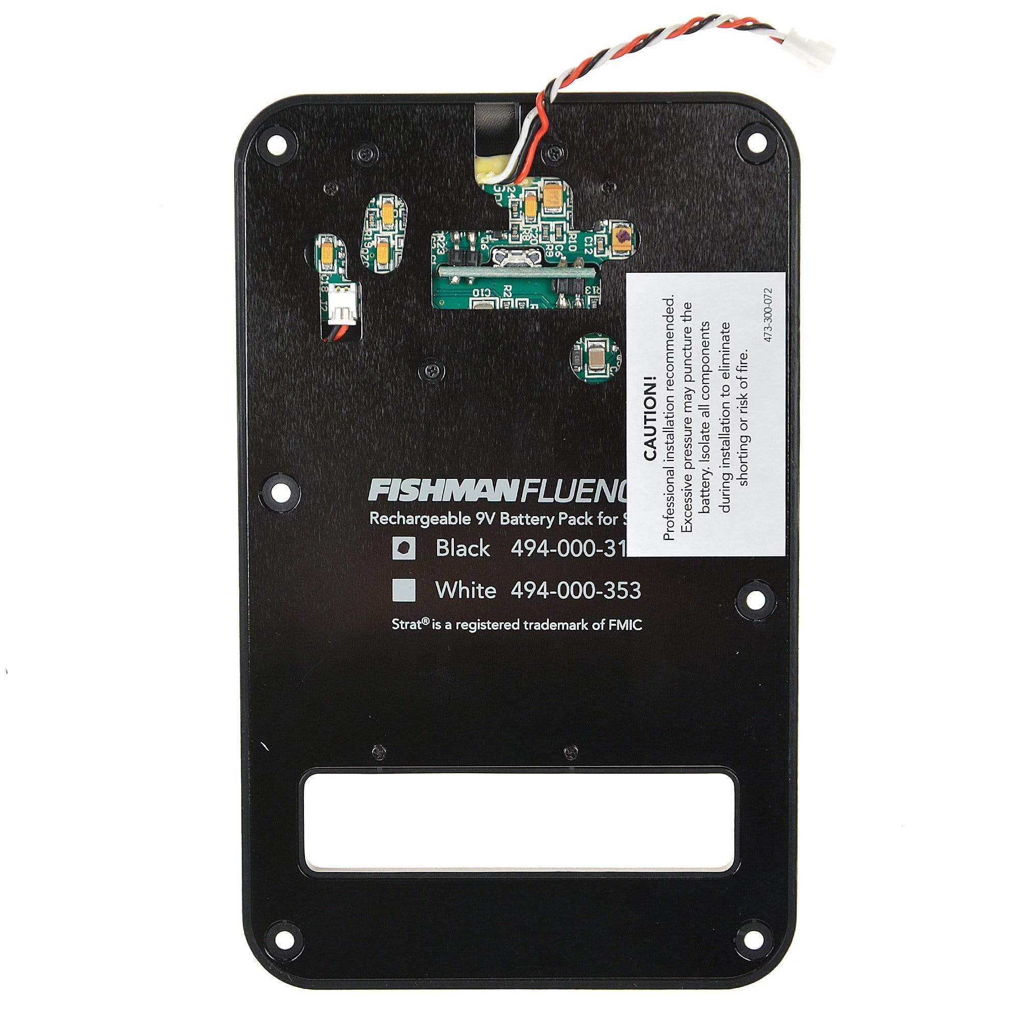 Fishman Fluence Rechargeable Battery Pack for Strat Black – Chicago ...